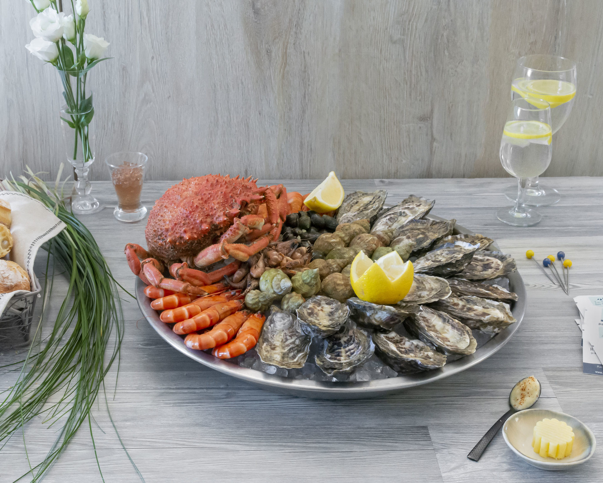 Plateau de fruits de mer La Perle La Perle des Grèves